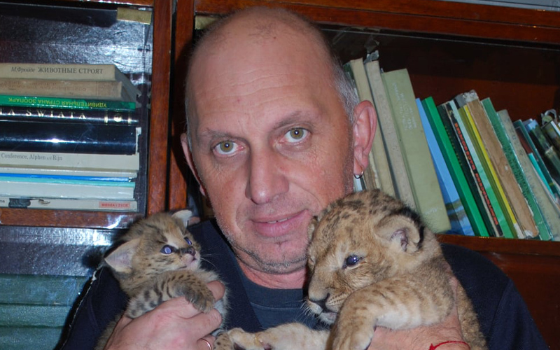 Директор Рівненського зоопарку Олег Павлюк. 