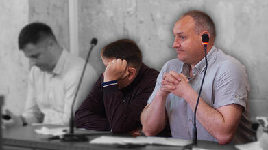  Владислав Сухляк та Ігор Риженко на засіданні 3 червня