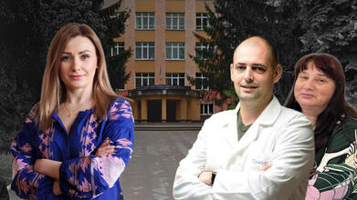 Завідувачка відділення фармації  Аліна Дейнека, завідувач відділення стоматології, сестринської справи Дмитро Лисиця, начальниця навчально-методичного відділу Інесса Хмеляр